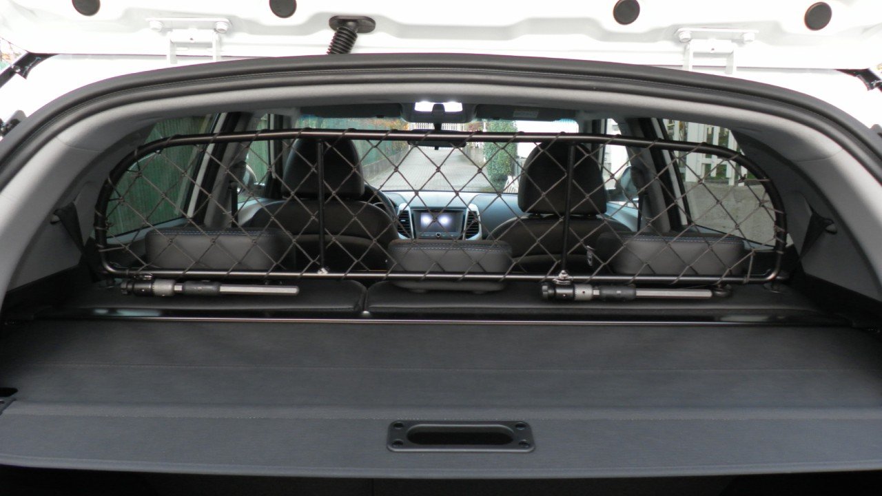 Heavy Duty Mesh Headrest Pet Dog Guard For Ssangyong Tivoli 2015 onwards 